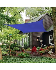 12 ft Quadrilateral Sun Shade Sail - Blue