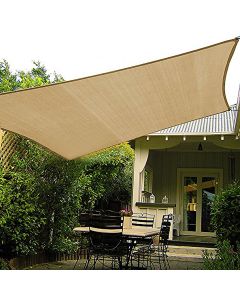 12 ft Quadrilateral Sun Shade Sail - Sand