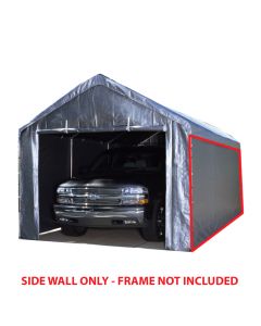 10 ft x 20 ft Silver Sidewall