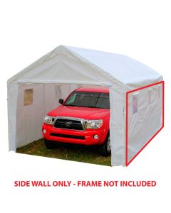 *REFURBISHED - R3* 10 ft x 20 ft White Side Wall w/ Windows FR6