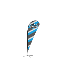 Double Sided Teardrop Flag 9 ft