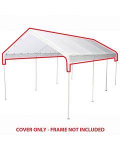 10 ft 8 in x 20 ft Translucent Greenhouse Cover w/ Drawstrings