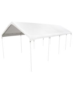 10 ft 8 in x 27 ft White Drawstring Cover