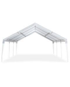 12 ft x 20 ft/20 ft x 20 ft White Fitted Cover for EX1220