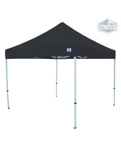 TUFF TENT BLACK Frame 10X10 Instant Pop Up Tent w/ BLACK Cover