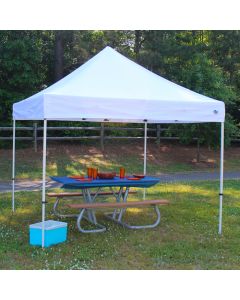 *REFURBISHED - R1* TUFF TENT WHITE Frame 10X10 Instant Pop Up Tent w/ WHITE Cover