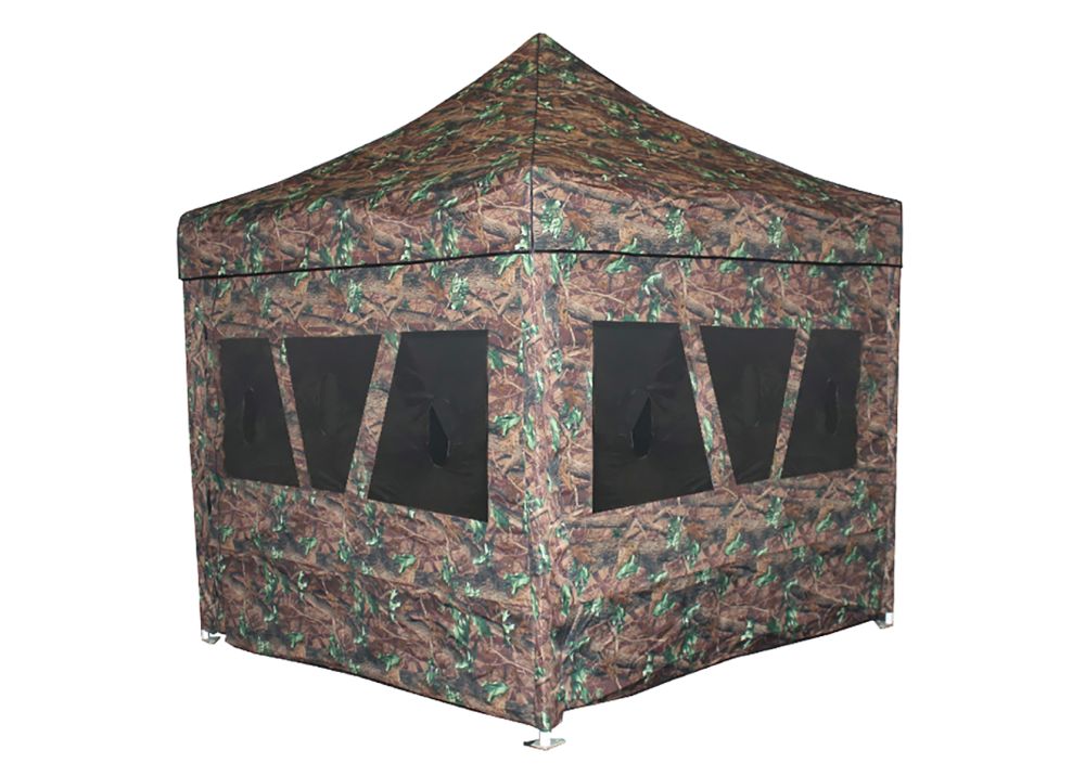 2 in 1 Hunting Blind & Instant Pop Up Tent (10 ft X10 ft)