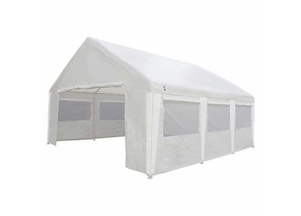 20 ft x 20 ft Sidewall Kit w/ Bugscreen Windows for Event Tent